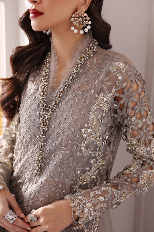 MARIA•B | EXCLUSIVE WEAR | PREMIUM EMBROIDERED ORGANZA DRESS | UNSTITCHED 3-PIECE SUIT | BD-3006