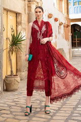 MARIA B Luxurious Maroon