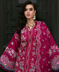 AYLA BY REPUBLIC WOMEN'S WEAR | BEAUTIFULLY ARTICLE | HEAVY MULTI THREAD EMBROIDERED LAWN WITH CHICKENKARI WORK | UNSTITCHED 3-PIECE SUIT | D2-A
