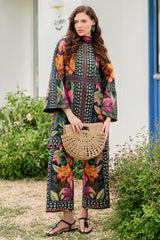 JAZMIN | BEAUTIFULLY MULTI DIGITAL PRINTED SILK DRESS | UNSTITCHED 3-PIECE SUIT | USE-9232