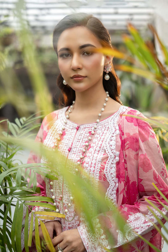 MARIA.B | MPRINTS WITH EMBROIDERED LAWN | UNSTITCHED 3-PIECE SUIT |DW-EF25-124
