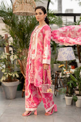 MARIA.B | MPRINTS WITH EMBROIDERED LAWN | UNSTITCHED 3-PIECE SUIT |DW-EF25-124