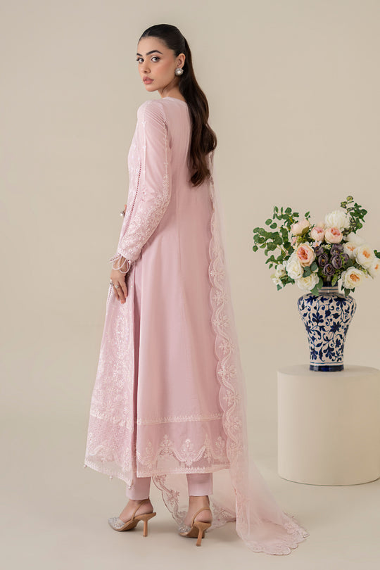 MARIA B | LUXURY LAWN | FULLY HEAVY CHICKENKARI WORK WITH THREAD EMBROIDERED WORK | UNSTITCHED 3-PIECE SUIT | DW-EA25-39