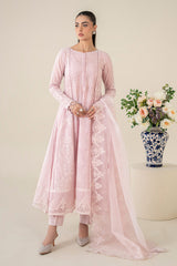 MARIA B | LUXURY LAWN | FULLY HEAVY CHICKENKARI WORK WITH THREAD EMBROIDERED WORK | UNSTITCHED 3-PIECE SUIT | DW-EA25-39