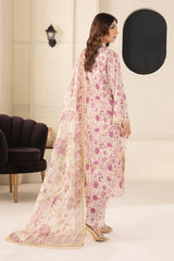 Maria B Pink MPrint Lawn Collection Replica