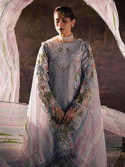 PARISHAY | PREMIUM HEAVY CHICKENKARI LAWN WITH  MULTI THREAD EMBROIDERED WORK & BEAUTIFULLY LAZER CUT DESIGN WITH HEAVY SEQUENCE WORK | UNSTITCHED 3-PIECE SUIT | ET-09