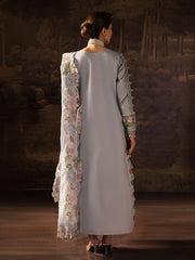 PARISHAY | PREMIUM HEAVY CHICKENKARI LAWN WITH  MULTI THREAD EMBROIDERED WORK & BEAUTIFULLY LAZER CUT DESIGN WITH HEAVY SEQUENCE WORK | UNSTITCHED 3-PIECE SUIT | ET-09