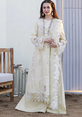 Qalamkar Off-White Luxury Lawn Collection Replica