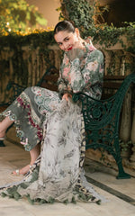 GULKARI BY ASIFA & NABEEL | HEAVY CHICKENKARI EMBROIDERED LAWN | UNSTITCHED 3-PIECE SUIT |  AN25G D-GKL-06 ARABELLA