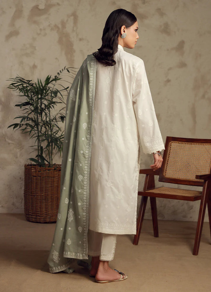 °IMAGE° PREMIUM EMBROIDERED LAWN COLLECTION 2025! UNSTITCHED 3-PIECE SUIT | D-02