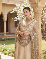 KAREENA | WHERE EMBROIDERED ELEGANCE MEET DETAILS | LUXURY SILK SHIRT WITH CUSTOMIZED HEAVY EMBROIDERED DUPATTA | UNSTITCHED 3-PIECE SUIT