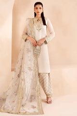 SERENE - FARASHA WHITE FORMAL COLLECTION - CHIFFON