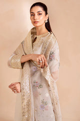 SERENE - FARASHA WHITE FORMAL COLLECTION - CHIFFON