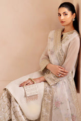 SERENE - FARASHA WHITE FORMAL COLLECTION - CHIFFON