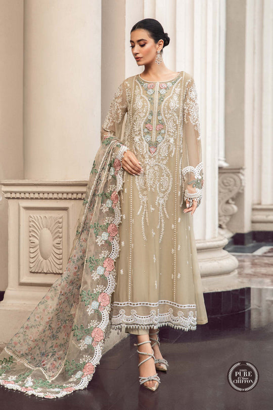 MARIA.B SKIN LUXURY CHIFFON WEDDING FORMAL DRESS Shanzay Outfit MARIA.B SKIN LUXURY CHIFFON WEDDING FORMAL DRESS Shanzay Outfit