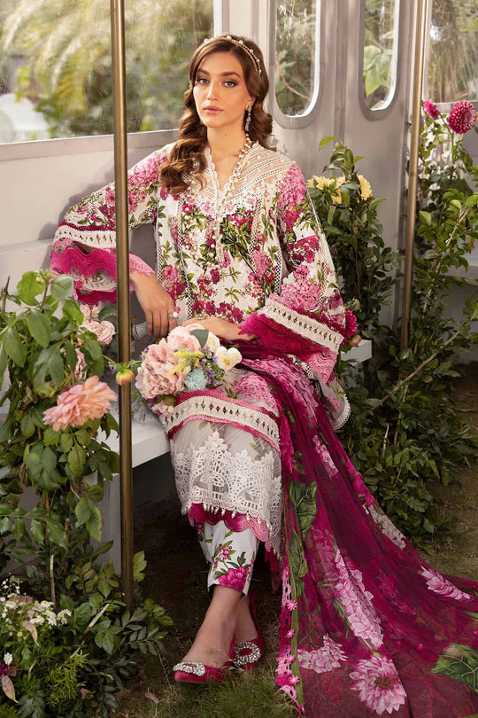 Maria B White Mprint Luxury Lawn Collection Replica