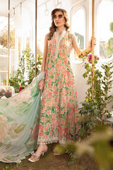 Maria B Mprint Pink Luxury Lawn Collection Replica