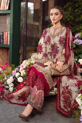 Maria B Mprint Red Luxury Lawn Collection Replica