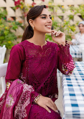 MONACO BY PARISHAY |ELEGANTLY HEAVY LAZER CUT DESIGN LAWN WITH MULTI THREAD EMBROIDERED WORK & CHICKENKARI WORK | UNSTITCHED 3-PIECE SUIT | MS-03