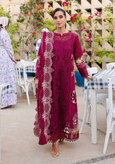 MONACO BY PARISHAY |ELEGANTLY HEAVY LAZER CUT DESIGN LAWN WITH MULTI THREAD EMBROIDERED WORK & CHICKENKARI WORK | UNSTITCHED 3-PIECE SUIT | MS-03