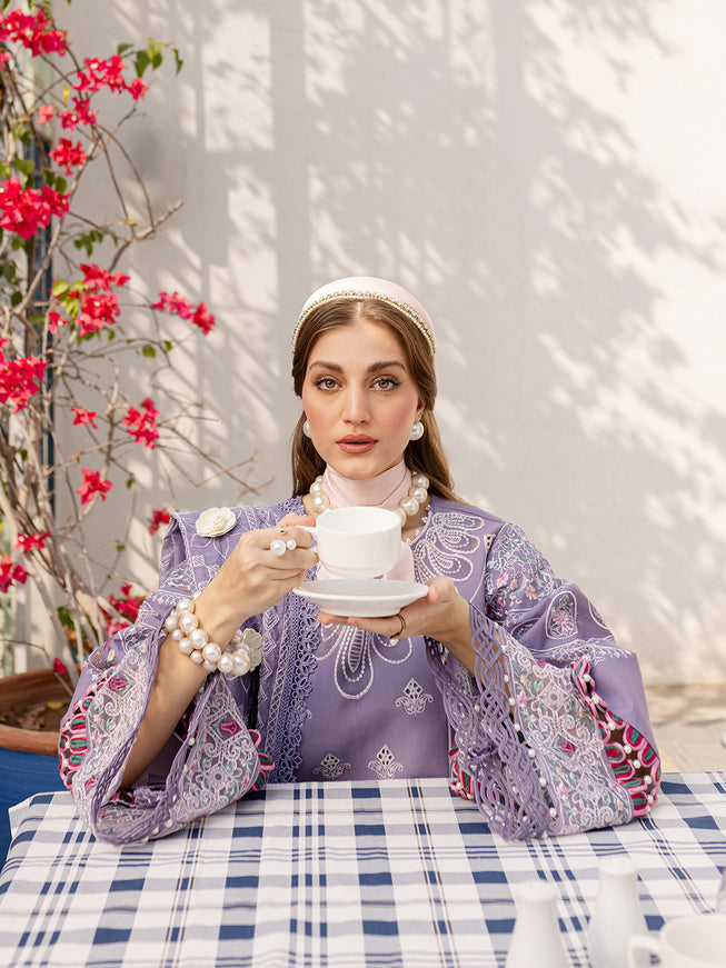 MONACO BY PARISHAY | HEAVY CHICKENKARI BREEZE LAWN WITH FULLY MULTI THREAD EMBROIDERED WORK | UNSTITCHED 3-PIECE SUIT | MS-05