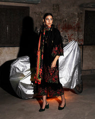 STELLAR BY JUGNU | LUXURY LAWN HEAVY MULTI THREAD EMBROIDERED WITH LAZER CUT WORK | UNSTITCHED 3-PIECE SUIT