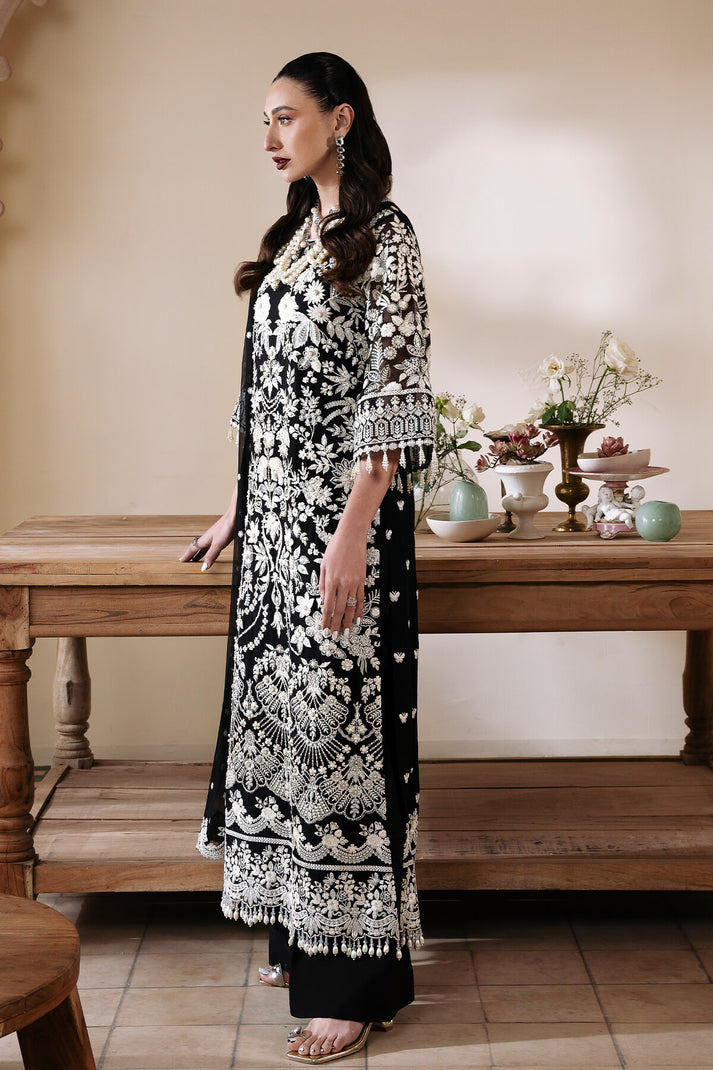 IMROZIA SERENE | PREMIUM HANDMADE EMBROIDERED CHIFFON | UNSTITCHED 3-PIECE SUIT | S-1082 NORA