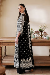IMROZIA SERENE | PREMIUM HANDMADE EMBROIDERED CHIFFON | UNSTITCHED 3-PIECE SUIT | S-1082 NORA