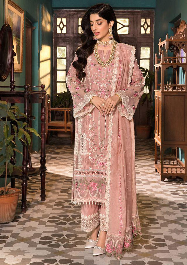 ELAF | FESTIVE CHICKANKARI LAWN WITH MULTI THREAD EMBROIDERED WORK | UNSTITCHED 3-PIECE SUIT