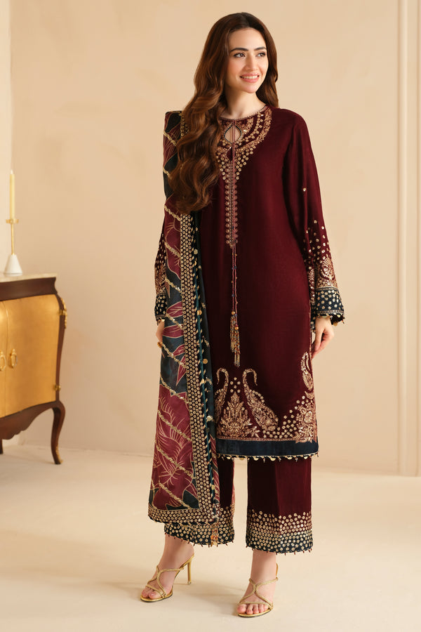 JAZMIN FORMALS EMBROIDERED VELVET COLLECTION 