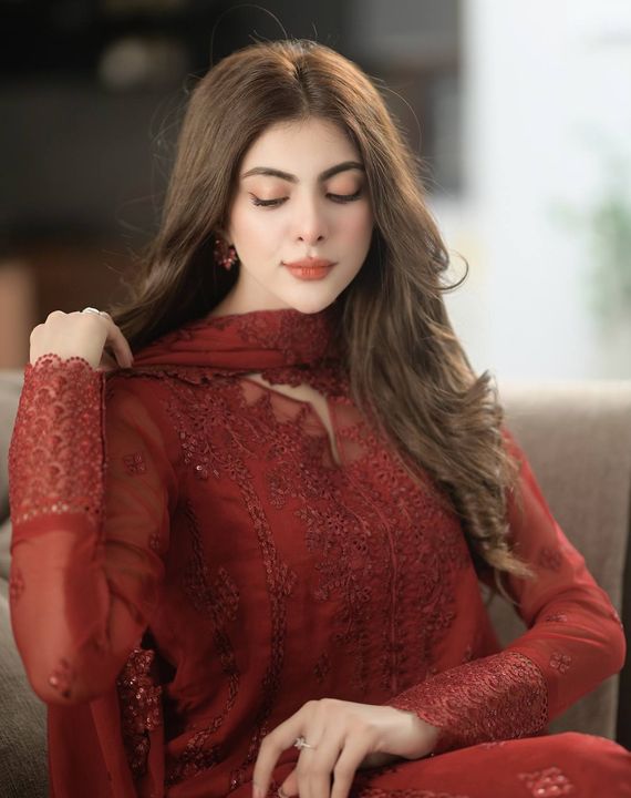 ENSEMBLE BY AZURE | FESTIVE FORMAL EID COLLECTION 2025 | HEAVY EMBROIDERED LAWN | UNSTITCHED 3-PIECE SUIT | CRIMSON GLOW