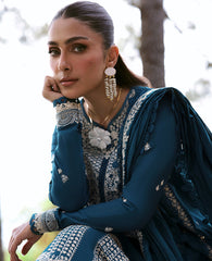 NAYA BY REPUBLIC WOMEN'S WEAR | HEAVY THREAD EMBROIDERED LAWN | UNSTITCHED 3-PIECE SUIT | D6-B