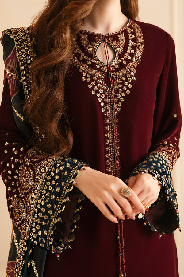 JAZMIN FORMALS EMBROIDERED VELVET COLLECTION 