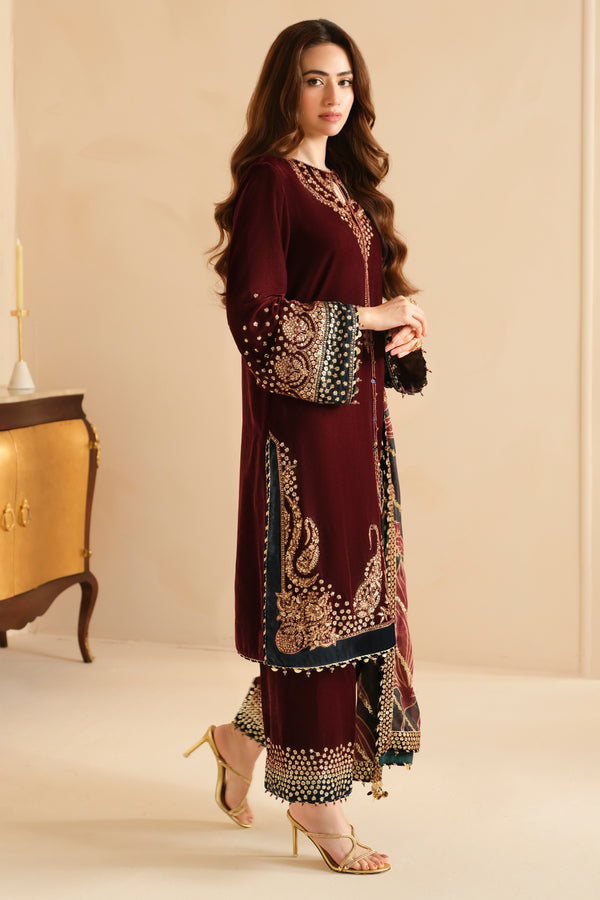 JAZMIN FORMALS EMBROIDERED VELVET COLLECTION 