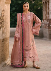 GULABI BAAGH BY BIN ILYAS SUMMER LAWN COLLECTION  | CHIKANKARI WORK WITH HEAVY EMBROIDERED  | UNSTITCHED 3-PIECE SUIT