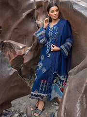 CRIMSON LUXURY LAWN EMBROIDERED '25 -INTO THE WILD-MIDNIGHT BLUE