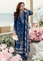 QALAMKAR | SAHIL LUXURY SCHIFFLI WORK & FULL HEAVY EMBROIDERED LAWN 2025 | UNSTITCHED 3-PIECE SUIT | FK-05 AURORA