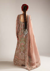 HUSSAIN REHAR-VERVE-TEA PINK WEDDING EDITION | CHIFFON