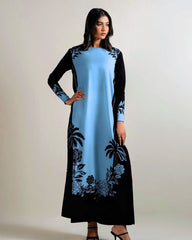 LULUSAR | BEAUTIFULLY MULTI DIGITAL PRINTED SILK DRESS |  UNSTITCHED 3-PIECE SUIT