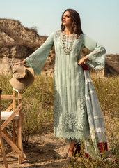 OPEL BY SAIRA SHAKIRA - LUXURY CHIKANKARI LAWN WITH EMBROIDERED COLLECTION - UNSTITCHED 3-PIECE SUIT