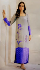 HURAI BY LULUSAR SWISS LAWN | HEAVY PEARL'S WORK | UNSTITCHED 3-PIECE SUIT
