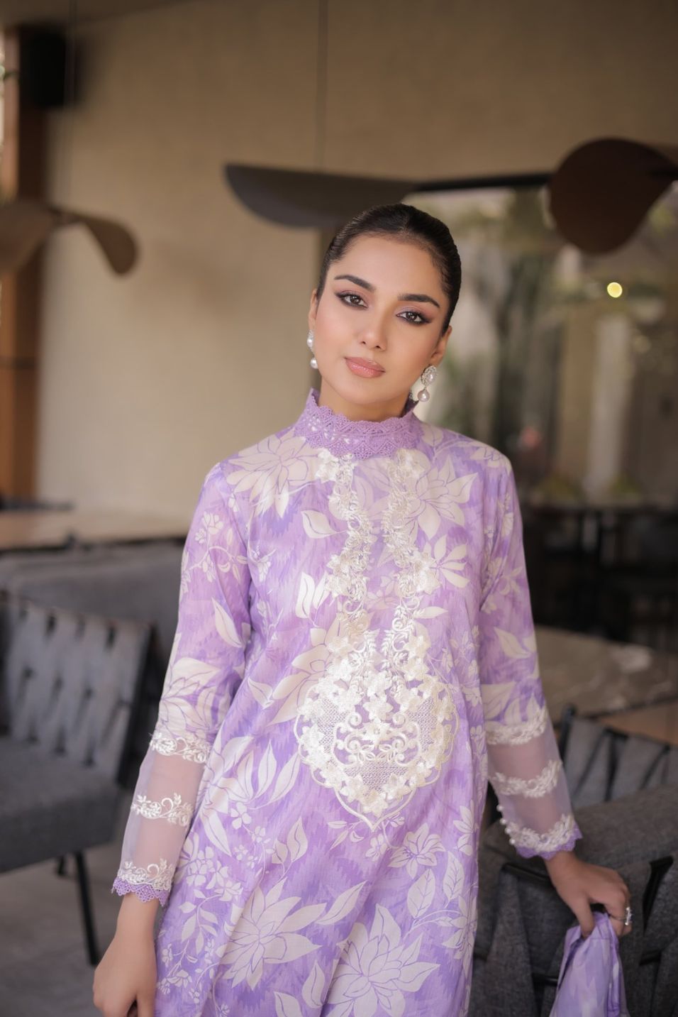 ANEELAS | LUXURY MULTI DIGITAL PRINTED LAWN WITH HEAVY THREAD EMBROIDERED WORK | UNSTITCHED 3-PIECE SUIT | PR-03