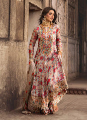 VASAL BY CHARIZMA | BEAUTIFULLY MULTI DIGITAL PRINTED CHIFFON DRESS WITH MULTI THREAD EMBROIDERED SEQUENCE WORK | UNSTITCHED 3-PIECE SUIT | VSL25-08