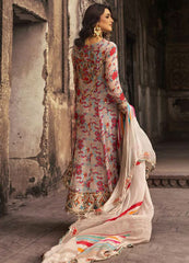 VASAL BY CHARIZMA | BEAUTIFULLY MULTI DIGITAL PRINTED CHIFFON DRESS WITH MULTI THREAD EMBROIDERED SEQUENCE WORK | UNSTITCHED 3-PIECE SUIT | VSL25-08
