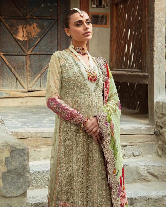 Organza Suit Maryam Hussain By Shanzay Outfit