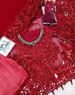 PREMIUM RED CHIFFON